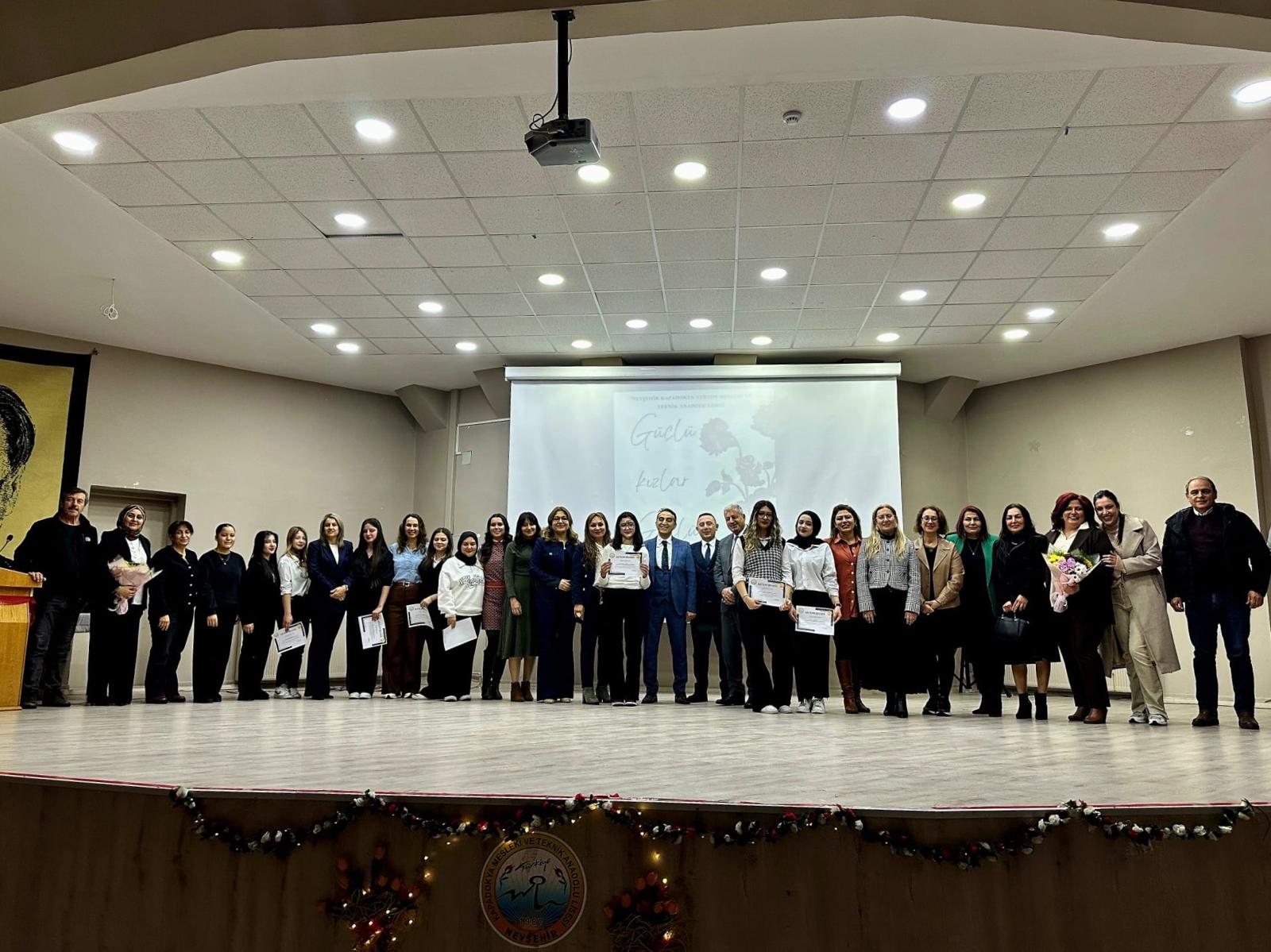 Kapadokya Turizm MTAL’de “Güçlü Kızlar, Güçlü Gelecek” Projesi Kapanış Programıyla Tamamlandı