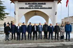 Vali Ali Fidan, Ahmet Yiğitoğlu Turizm MTAL İnşaatını İnceledi