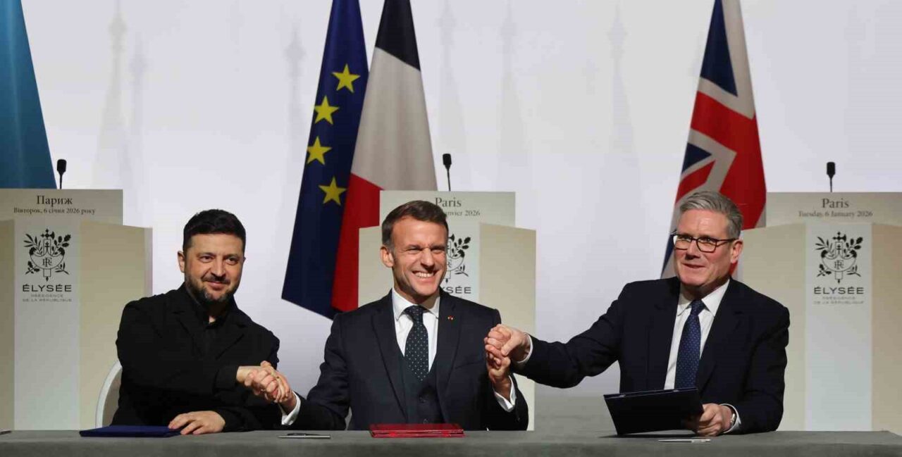 Ukrayna, İngiltere ve Fransa arasında Ukrayna’ya çok uluslu güç göndermeye yönelik niyet beyanı