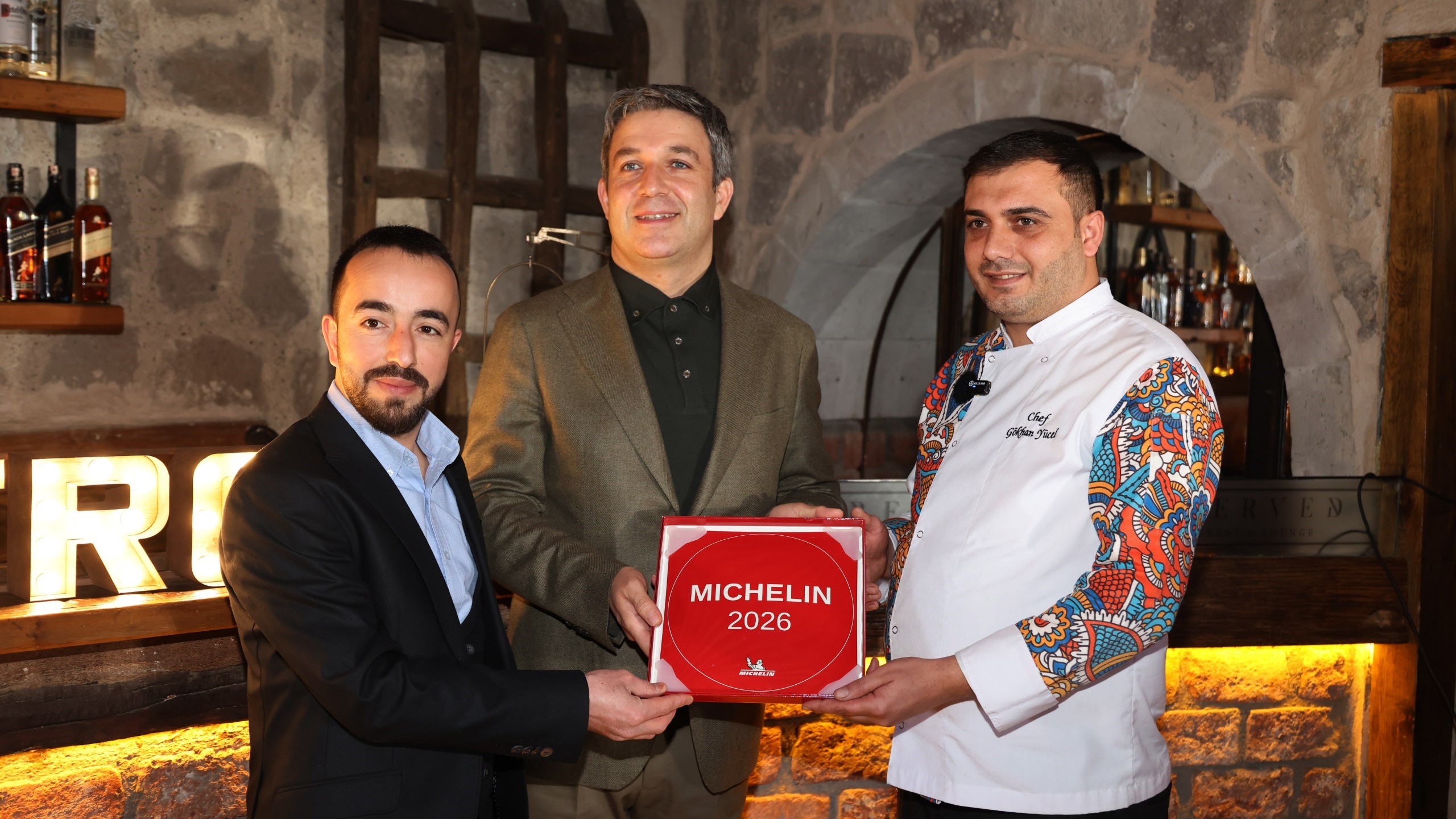 Kapadokya Alan Başkanımız Cem Aslanbay, Michelin plaket törenine katıldı