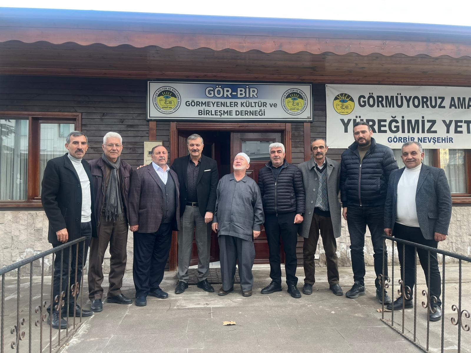 “MHP Nevşehir İl Başkanı Adnan Doğu, GÖR-BİR Derneğini Ziyaret Etti”