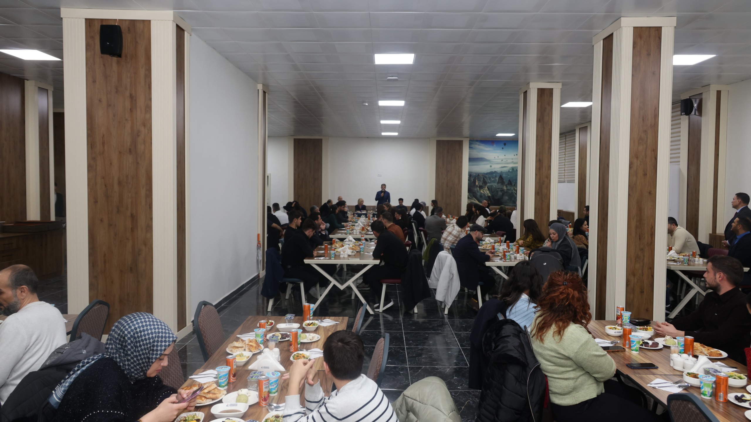 A. Cem Aslanbay, Kapadokya Alan Başkanlığı personeliyle iftarda buluştu