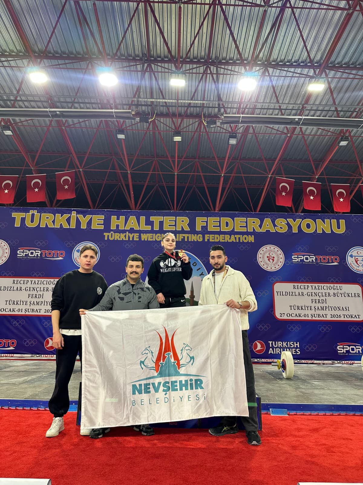 Hatice Kızmaz, Nevşehir Tarihinde İlk Halter SEM Sporcusu Oldu