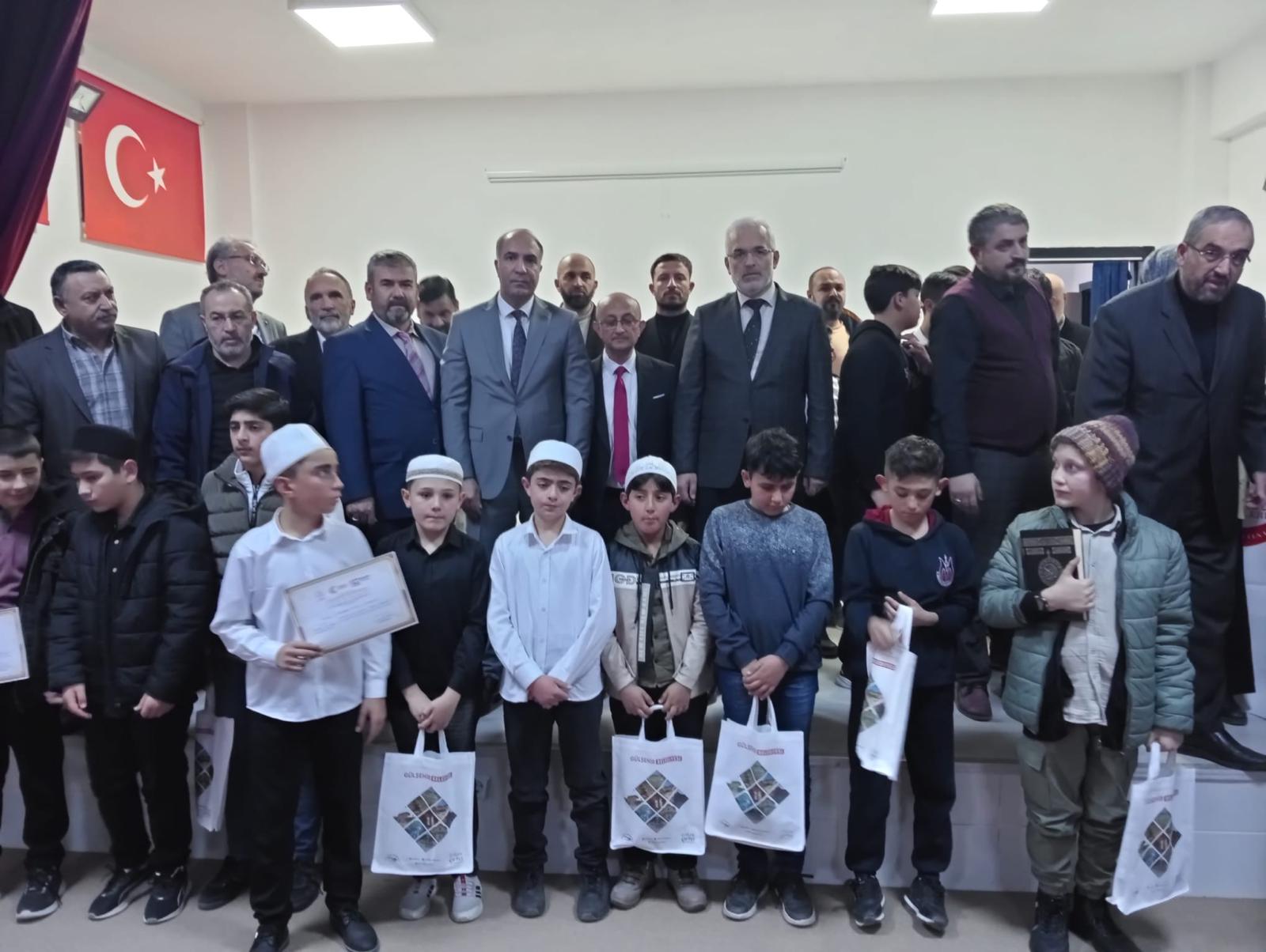 İmam Hatip Ortaokulları Arası Genç Sada Kur’an-ı Kerim’i Güzel Okuma ve Hafızlık Yarışmaları İl Finali Yapıldı