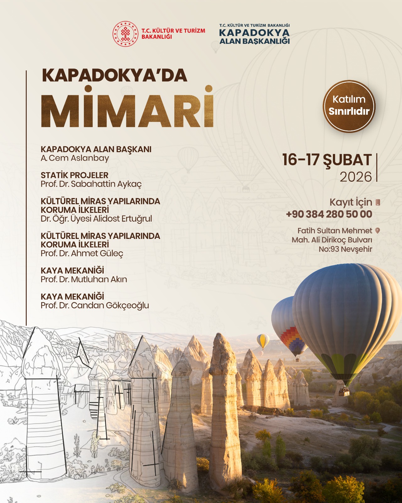 Kapadokya Alan Başkanlığı Bilgilendirme Seminerleri Devam Ediyor: Doğal ve Kültürel Mirasın Korunmasına Odaklanılıyor