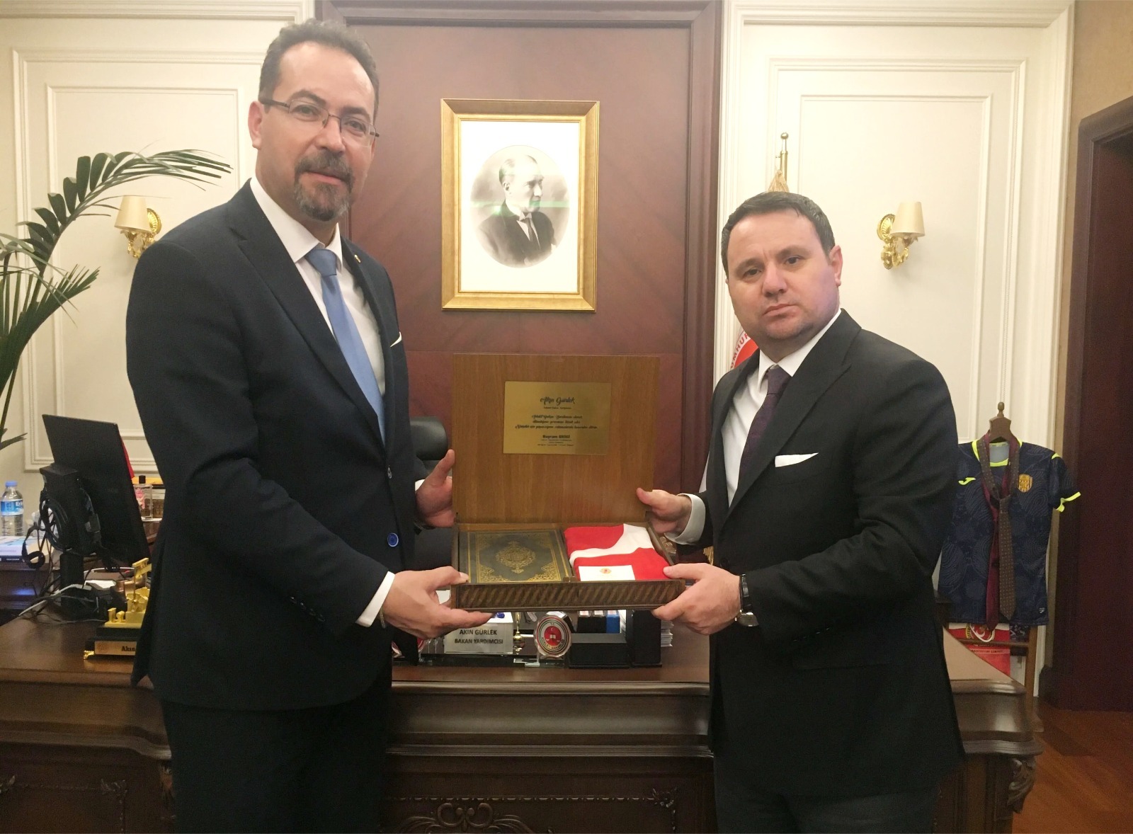 Adalet Bakanı Akın Gürlek’e Bayram Ekici’den Tebrik ve Gurur Mesajı