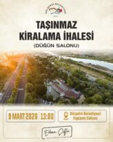 📢 TAŞINMAZ KİRALAMA İHALESİ❗