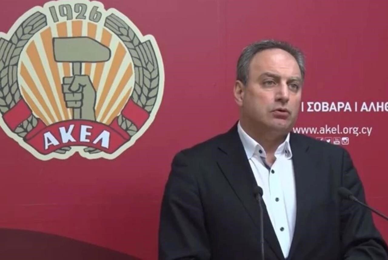 AKEL Genel Sekreteri Stefanu: “İsrail, Güney Kıbrıs’ı kendi projelerinde araç olarak kullanıyor”