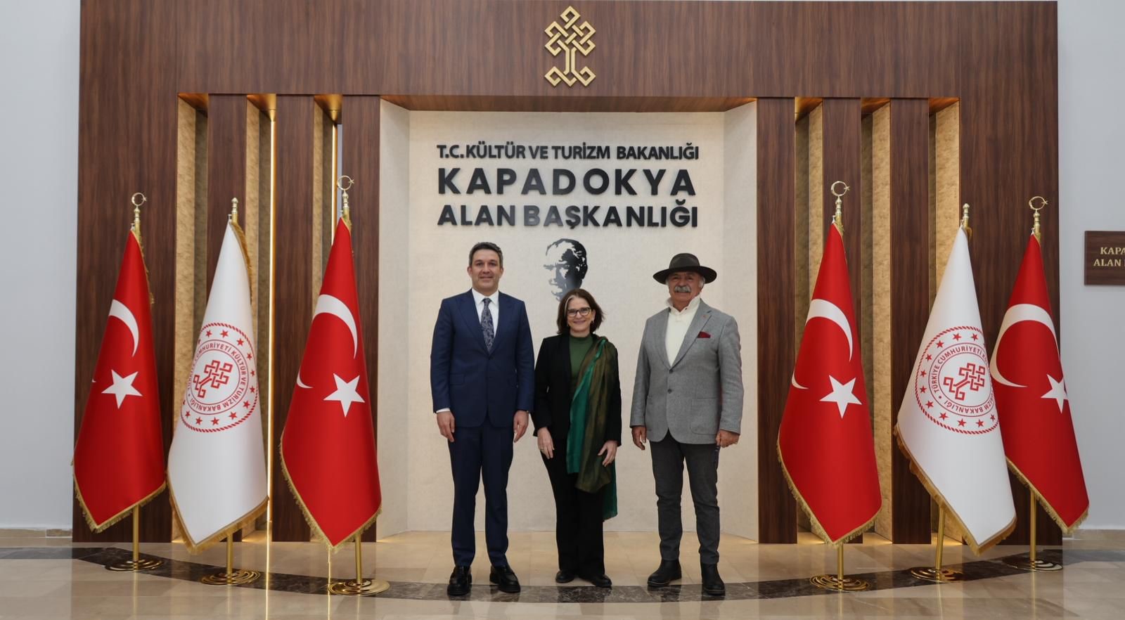 Brezilya’nın Ankara Büyükelçisi Gilda Motta Santos Neves, Kapadokya Alan Başkanlığı’nı ziyaret etti