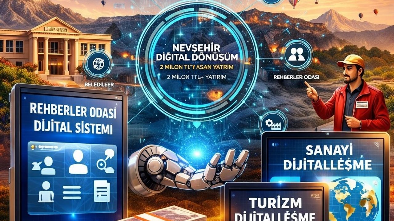 Mzn Teknoloji’den Nevşehir’e 2 Milyon TL’yi Aşan Dijital Yatırım