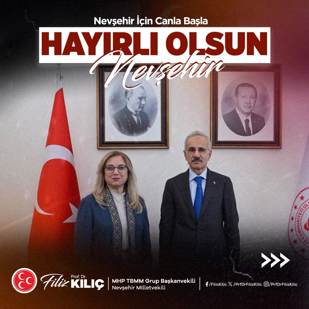 Şehrimizin her meselesinin yakından takipçisi olmaya, daha güzel bir Nevşehir için var gücümüzle çalışmaya devam ediyoruz.