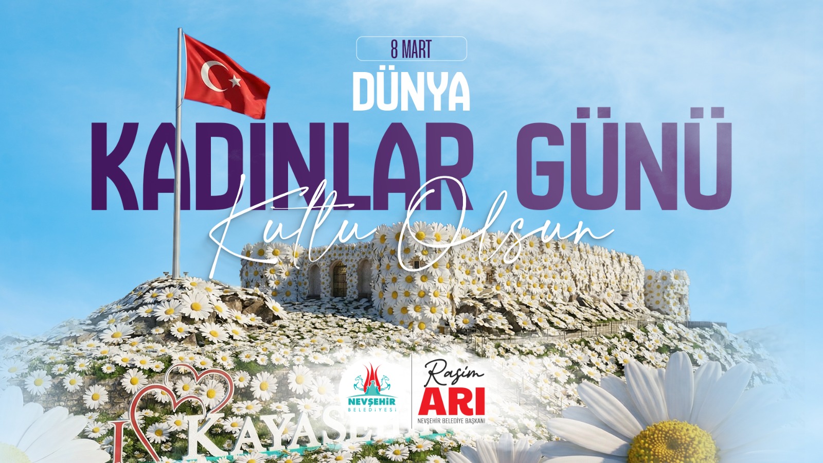 Belediye Başkanı Arı’dan 8 Mart Dünya Kadınlar Günü Mesajı