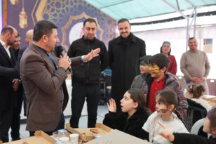 TEKNE ORUCU ŞENLİĞİ’NE ÇOCUKLARDAN YOĞUN İLGİ