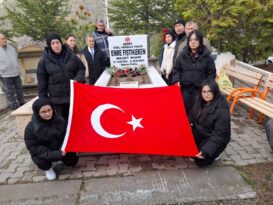 Nene Hatun MTAL’den Şehit Emre Fıstıkeken’e Vefa: Kabri Başında Dualarla Anıldı