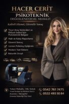 Avanos’ta Psikoteknik Dönemi Başladı!