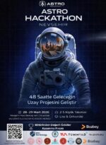Sponsor olduğumuz Uzay temalı Astro Hackathon yarışması etkinliğine bekleriz
