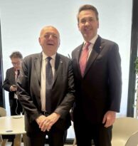 Enerji ve Tabii Kaynaklar Bakanı Bayraktar, İtalyan mevkidaşı Fratin ile bir araya geldi