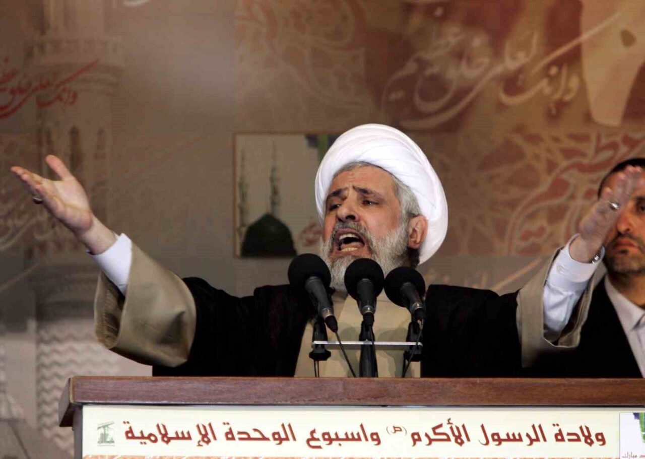 Hizbullah lideri Kasım: “Haklarımızı savunmaktan çekinmeyeceğiz ve düşmana teslim olmayacağız”