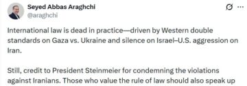 İran Dışişleri Bakanı Arakçi: “Uluslararası hukuk pratikte ölmüştür”