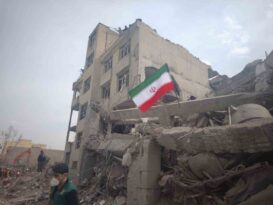 İran’da 40 kişinin hayatını kaybettiği Risalet Meydanı yerle bir oldu