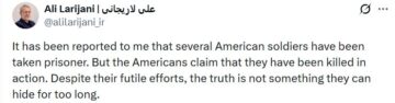 İran’dan esir asker açıklaması geldi, ABD yalanladı