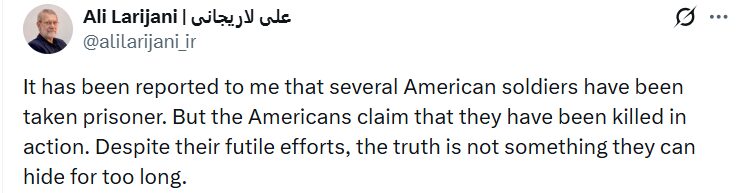 İran’dan esir asker açıklaması geldi, ABD yalanladı