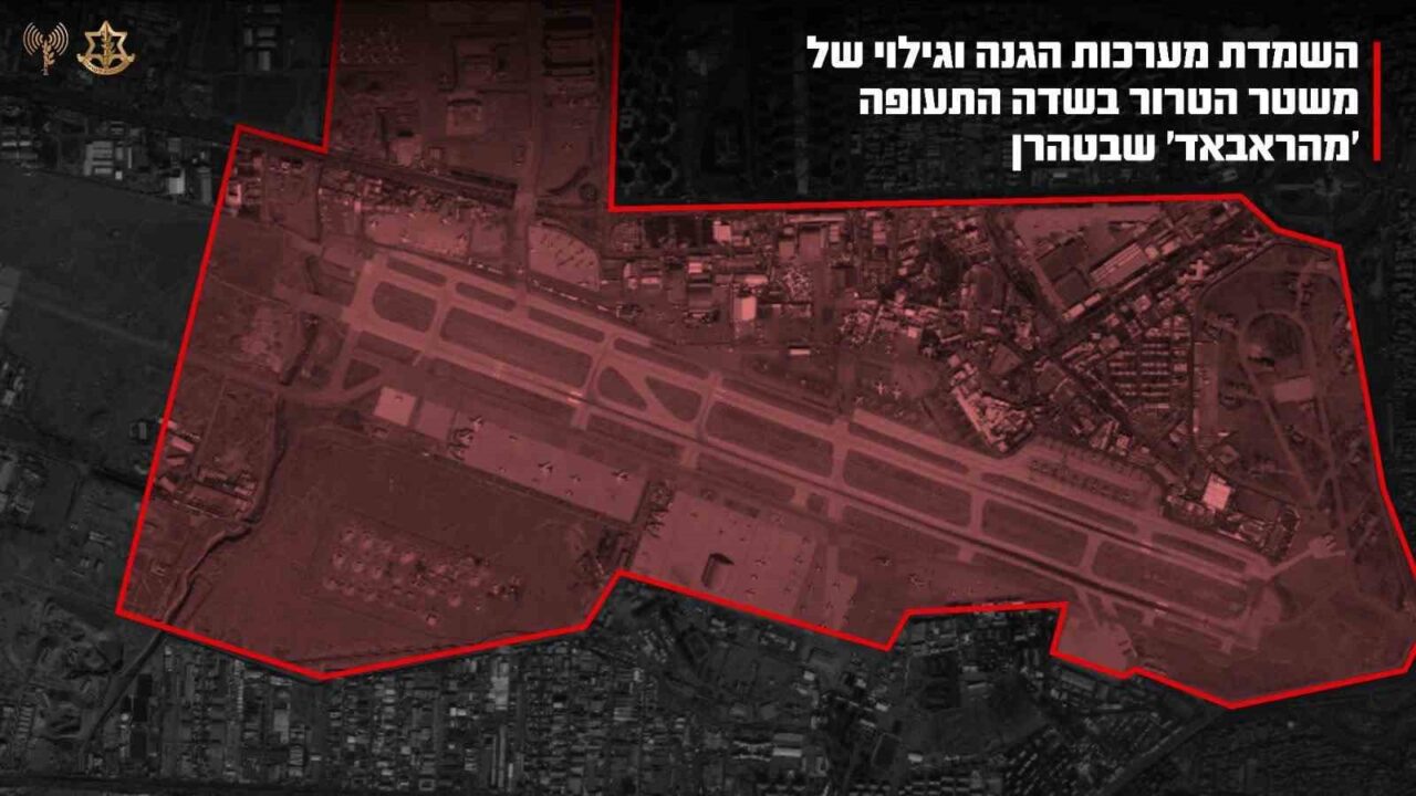 İsrail ordusu: “Tahran’daki Mehrabad Havalimanı vuruldu”