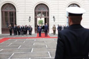 Savunma Bakanı Güler, İtalya Savunma Bakanı Crosetto ile bir araya geldi