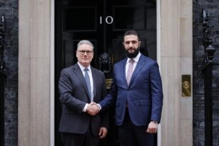 Suriye Devlet Başkanı eş-Şara’dan İngiltere’ye ilk resmi ziyaret