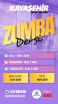 Nevşehir Kayaşehir Spor Salonunda Zumba Dönemi