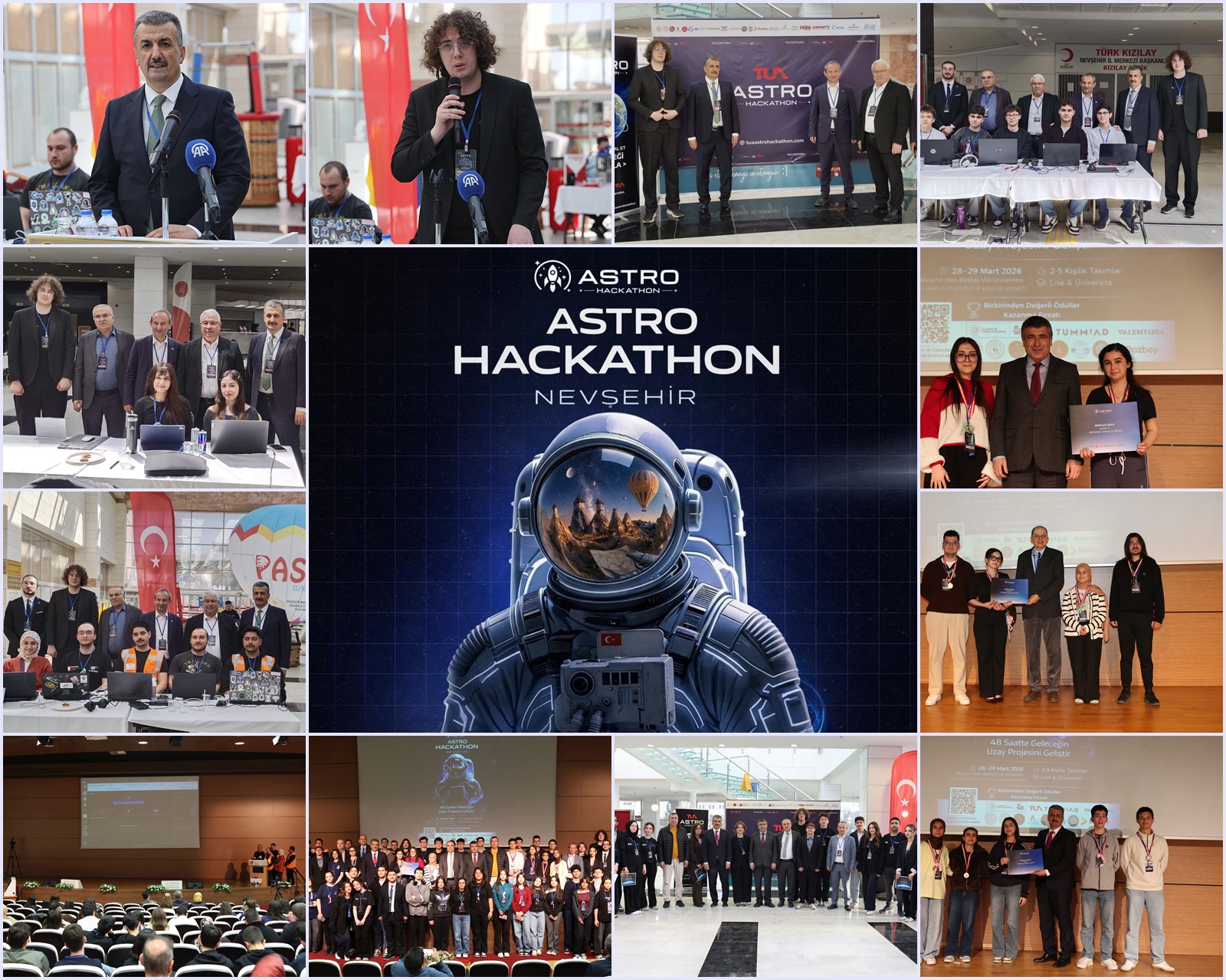 TUA ASTRO HACKATHON NEVŞEHİR’DE YOĞUN İLGİYLE GERÇEKLEŞTİRİLDİ