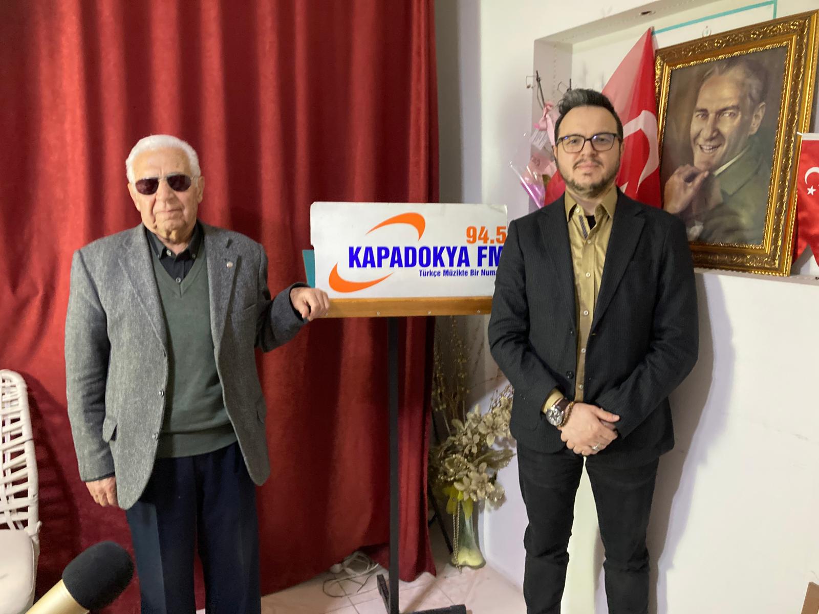 NEVÜ Turizm Fakültesi Dekanı Prof. Dr. Bekir Bora Dedeoğlu Kapadokya FM’de