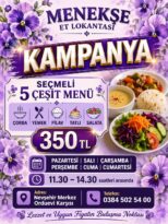 Menekşe Et Lokantası’ndan Lezzet Dolu Kampanya!