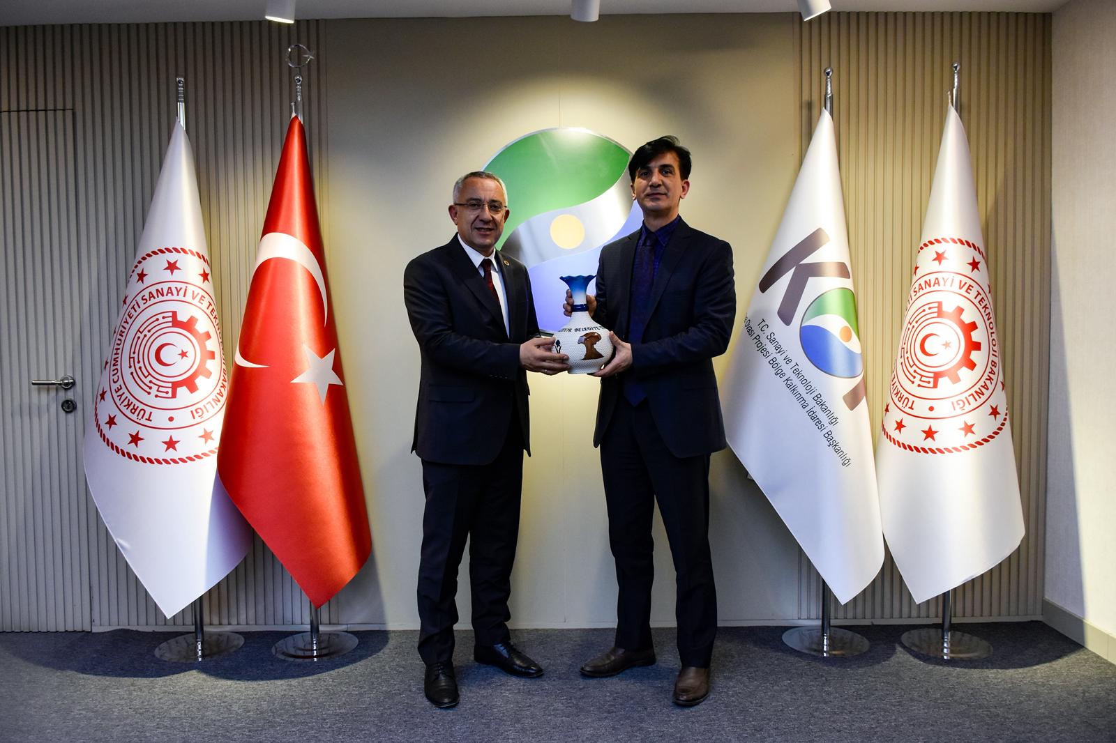 Başkan Erkan Çiftci’den KOP Bölge İdaresi’ne ziyaret