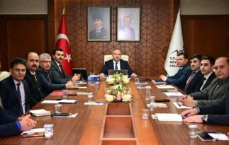 Ali Fidan başkanlığında gerçekleştirilen değerlendirme toplantısına; Vali Yardımcısı Mücahit Öztürk, İl Tarım ve Orman Müdürü Özgür Memiş, ilçe tarım ve orman müdürleri ile şube müdürleri katıldı.