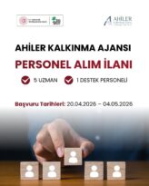 AHİKA 6 personel alacak