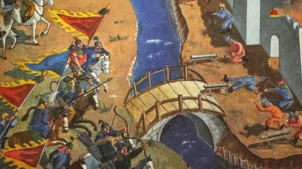 Çin’deki bir müzede Kırgızları ve Manas destanını tasvir eden resimler bulundu