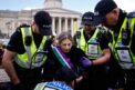 Londra’daki Filistin’e destek protestosunda gözaltı sayısı 523’e yükseldi