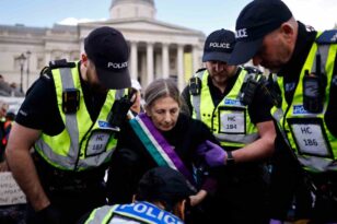 Londra’daki Filistin’e destek protestosunda gözaltı sayısı 523’e yükseldi