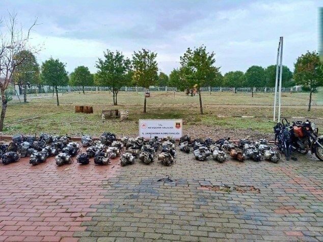 Nevşehir’de motosiklet şaselerini kazıyan şahıslara operasyon: 2 gözaltı