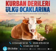 Ülkü Ocağı’na bağışlanan deriler öğrencilere harcanacak