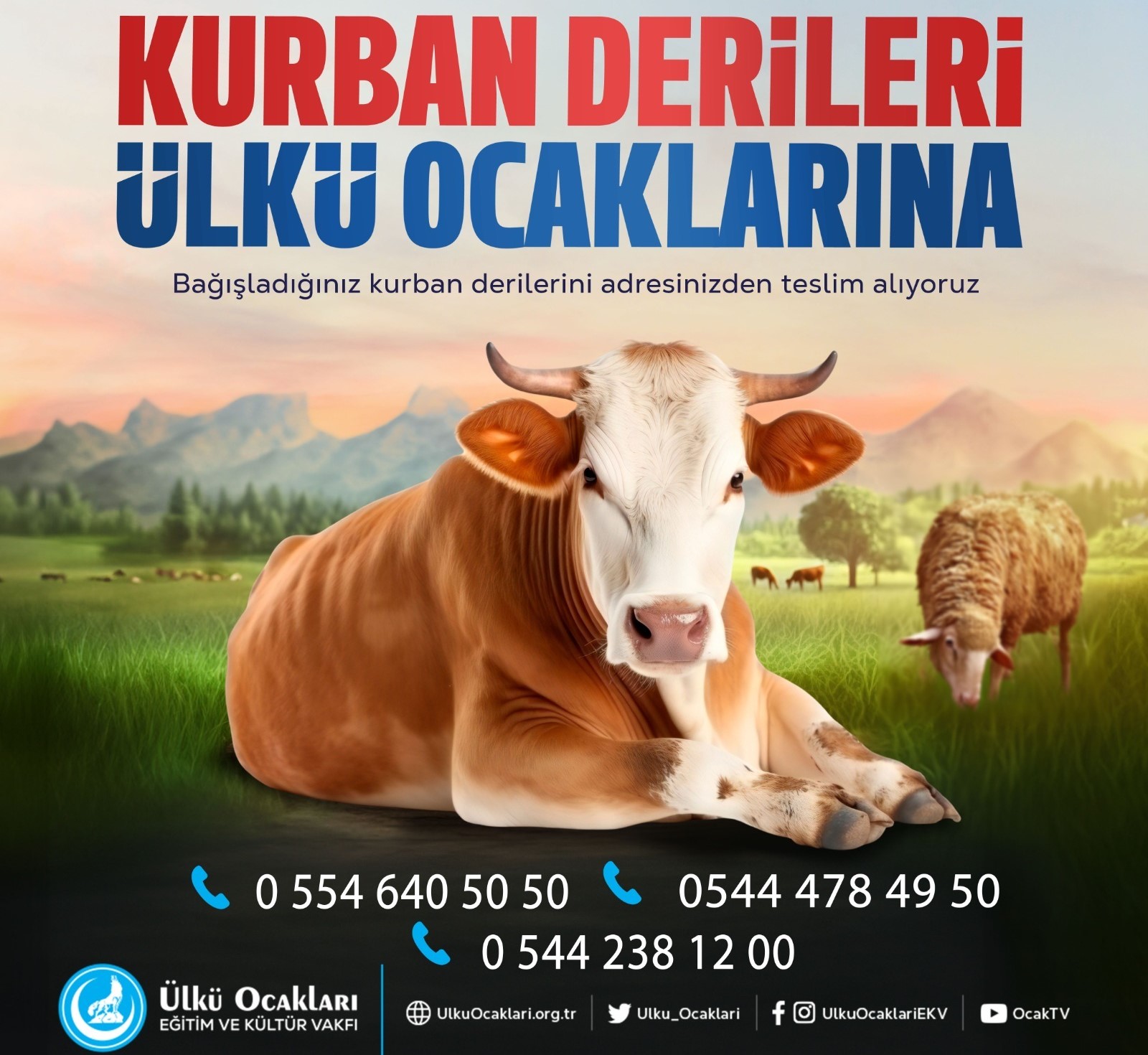 Ülkü Ocağı’na bağışlanan deriler öğrencilere harcanacak