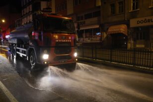 Nevşehir Cadde ve Sokaklarında Bayram Temizliği Yapıldı