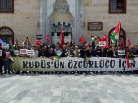 Nevşehir’de Filistin’e Destek Eylemi: Sumud Filosu Saldırısına Sert Tepki