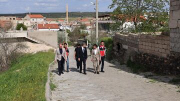 Kapadokya Alan Başkanı Aslanbay, Sulusaray’da incelemelerde bulundu