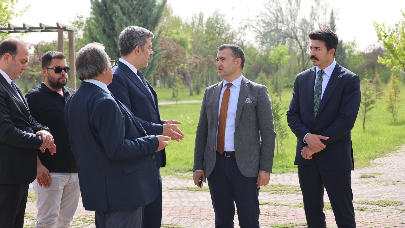 Kapadokya Alan Başkanı Aslanbay, Kaymakam Bilici ve Başkan Sarıtaş ile Avanosta incelemelerde bulundu