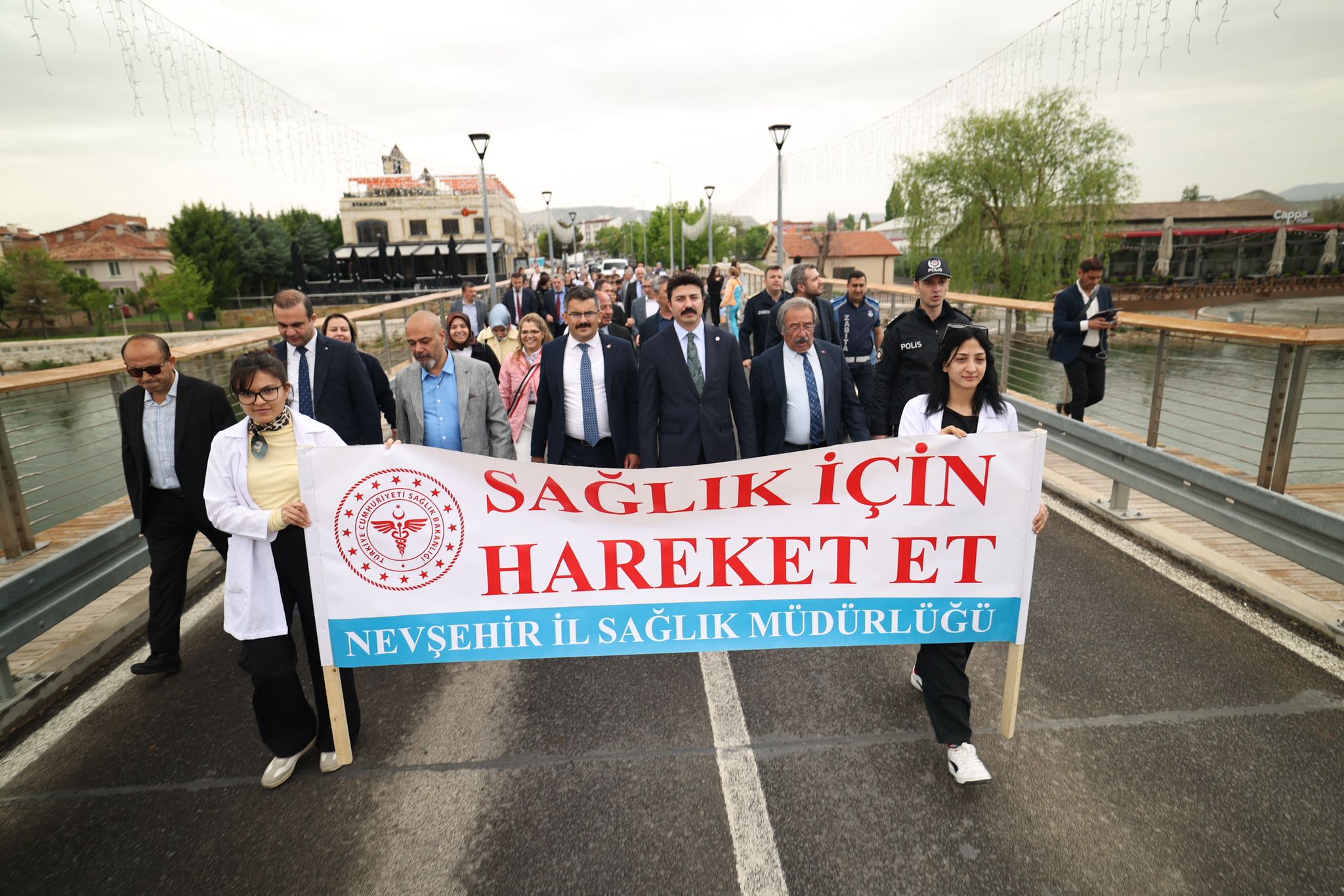 Avanos’ta Sağlık İçin El Ele: Meydanda Farkındalık Etkinliği