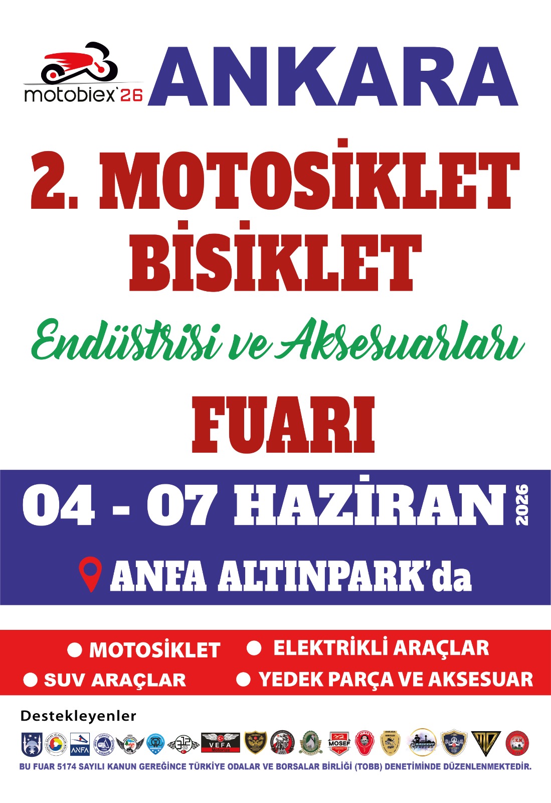 Ankara’da Adrenalin Dolu Buluşma: Motobiex’26 İçin Geri Sayım Başladı