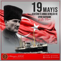Valimiz Sayın Hüseyin Kök’ün 19 Mayıs Atatürk’ü Anma Gençlik ve Spor Bayramı Mesajı: