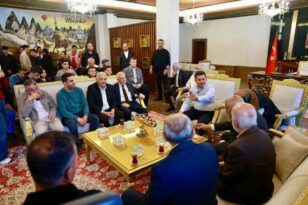 Nevşehir Belediyesinde bayramlaşma maratonu